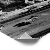 マルチノマ滝&ロッジフォト ポスター (角)