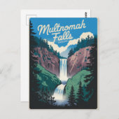 マルチノマ秋ヴィンテージ ポストカード (正面/裏面)