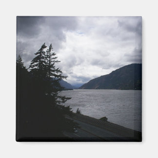 マルチノマ秋風光明媚な高速道路 マグネット