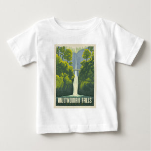 マルチノマ秋 オレゴン ベビーTシャツ
