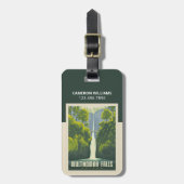 マルチノマ秋 | オレゴン ラゲッジタグ (正面縦)