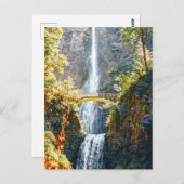 マルチノマ秋 – ポートランドオレゴン旅行写真 ポストカード (正面/裏面)