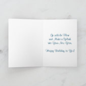 「マルチノマ秋」誕生日カード カード (内部)