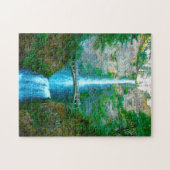 マルチノ滝オレゴン。 ジグソーパズル (横)