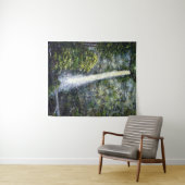 マルチノ滝-1 (オリジナル油彩画) タペストリー (インサイチュ(横))