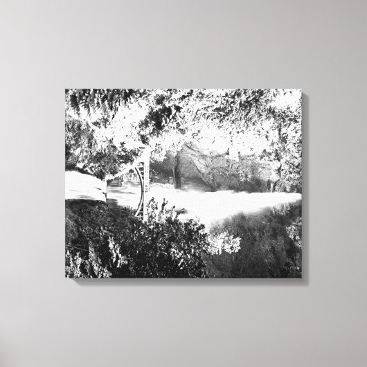 マルチノ滝PhotographColumbia Riverまたは2 キャンバスプリント (正面)