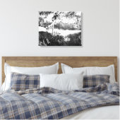 マルチノ滝PhotographColumbia Riverまたは2 キャンバスプリント (インサイチュ (寝室))