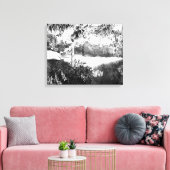 マルチノ滝PhotographColumbia Riverまたは2 キャンバスプリント (インサイチュ (リビング))