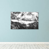 マルチノ滝PhotographColumbia Riverまたは2 キャンバスプリント (インサイチュ (ウッドフロア))