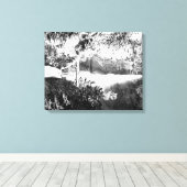 マルチノ滝PhotographColumbia Riverまたは2 キャンバスプリント (インサイチュ (ウッドフロア))