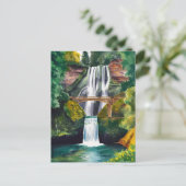 マルチノ秋水の色絵を描の旅行 ポストカード (スタンド正面)