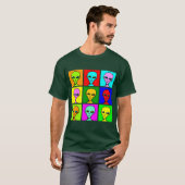マルチバポップ・アートのーサルカスタマイズ- Tシャツ (正面フル)