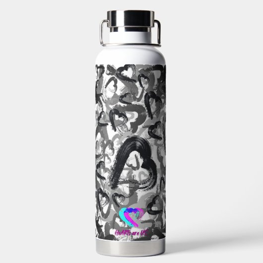 マルチバースハートウォーターボトル ウォーターボトル (背面)