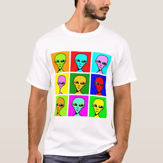 マルチバースポップ - カスタマイズ Tシャツ (正面)