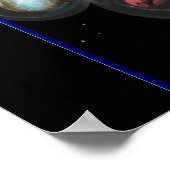 マルチバース宇宙ポスター ポスター (角)