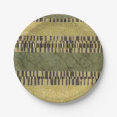 マルチパターン化パネ絵画ル ペーパープレート (正面)