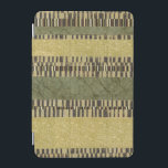 マルチパターン化パネ絵画ル iPad MINIカバー<br><div class="desc">Jennifer Goldbergerによって作絵画成されたマルチパターンのパネル。この素晴らしい作品の間に、濃い緑、茶色、日焼け、白、黄色が散らばっている。必ずコピーを取って来い！</div>