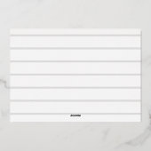 マルチフォトのクリスマスカード 箔シーズンカード (裏面)