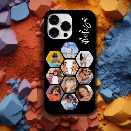 マルチフォトコラージュ シンプル モダン オーダーメイド Case-Mate iPhoneケース