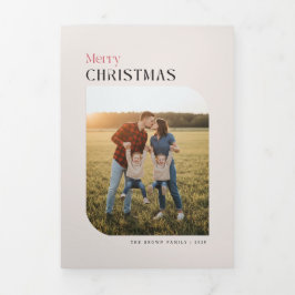 マルチフォトコラージュ トリフォルド レター フォールド インビテーション