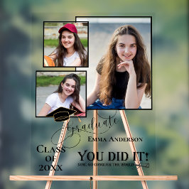 マルチフォト 卒業 アクリル 記念 ディスプレイ