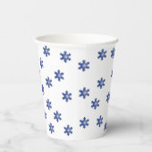 マルチブルースノーフレークスターバスト 紙コップ (右)