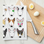 マルチブル·ホワイト·ティー·タオル キッチンタオル (四つ折り)