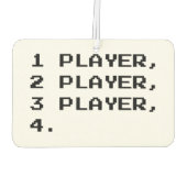 マルチプレイヤー カーエアーフレッシュナー (裏面)