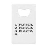 マルチプレイヤー クレジットカード栓抜き (正面)