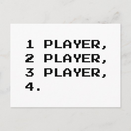 マルチプレイヤー ポストカード (正面)