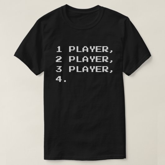 マルチプレイヤー Tシャツ (デザイン正面)