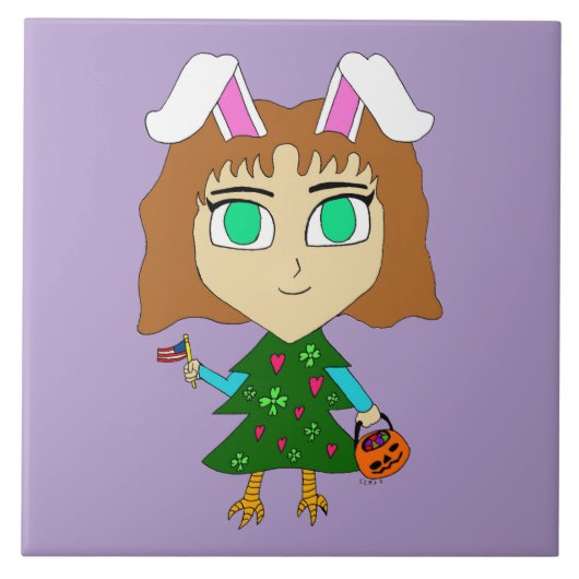マルチホリデーちび タイル (正面)