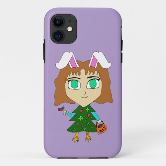マルチホリデーちび Case-Mate iPhoneケース (裏面)