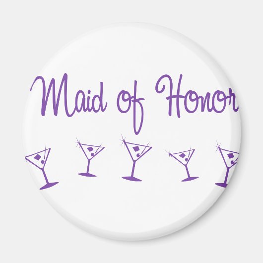 マルチマルチマーティーニ – メイドオナー – パップ マグネット (正面)