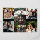 マルチミニマルフォト金ゴールド 箔シーズンカード (正面)