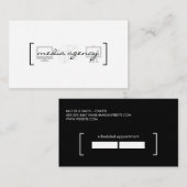 マルチメディア/アポイントメント 予約カード (正面/裏面)