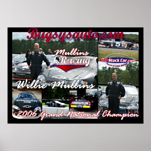 マルチレーシングコラージュ ポスター (正面)