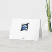 マルチーズあいさつ空白のきカードのヘルム カード (裏面)