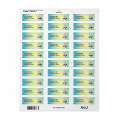 マルチーズかわいい子犬 ラベル (フルシート)