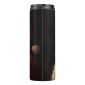 マルチーズとサンタクロースフェスティバルクリスマス タンブラー (裏面)