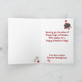 マルチーズの子犬すごい-メールがかわい得い! シーズンカード (内部)