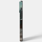 マルチーズの犬が雪のクリスマス Case-Mate iPhoneケース (裏面 / 左)