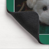 マルチーズの目のマウスパッド マウスパッド (コーナー)