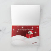 マルチーズは聖降誕祭お目出度うマルチーズウィス…… シーズンカード (内部)