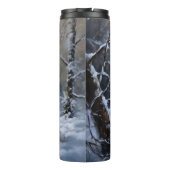 マルチーズは雪のクリスマスを許す タンブラー (裏面)