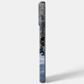 マルチーズは雪のクリスマスを許す Case-Mate iPhoneケース (裏面 / 左)