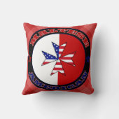 マルチーズアメリカンクロスエンサインクッション クッション (裏面)