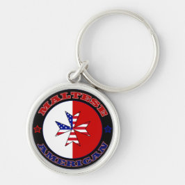 マルチーズアメリカンクロスエンサイン キーホルダー