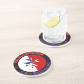 マルチーズアメリカンクロスエンサイン コースター (側面)