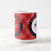 マルチーズアメリカンクロスエンサイン コーヒーマグカップ (中央)